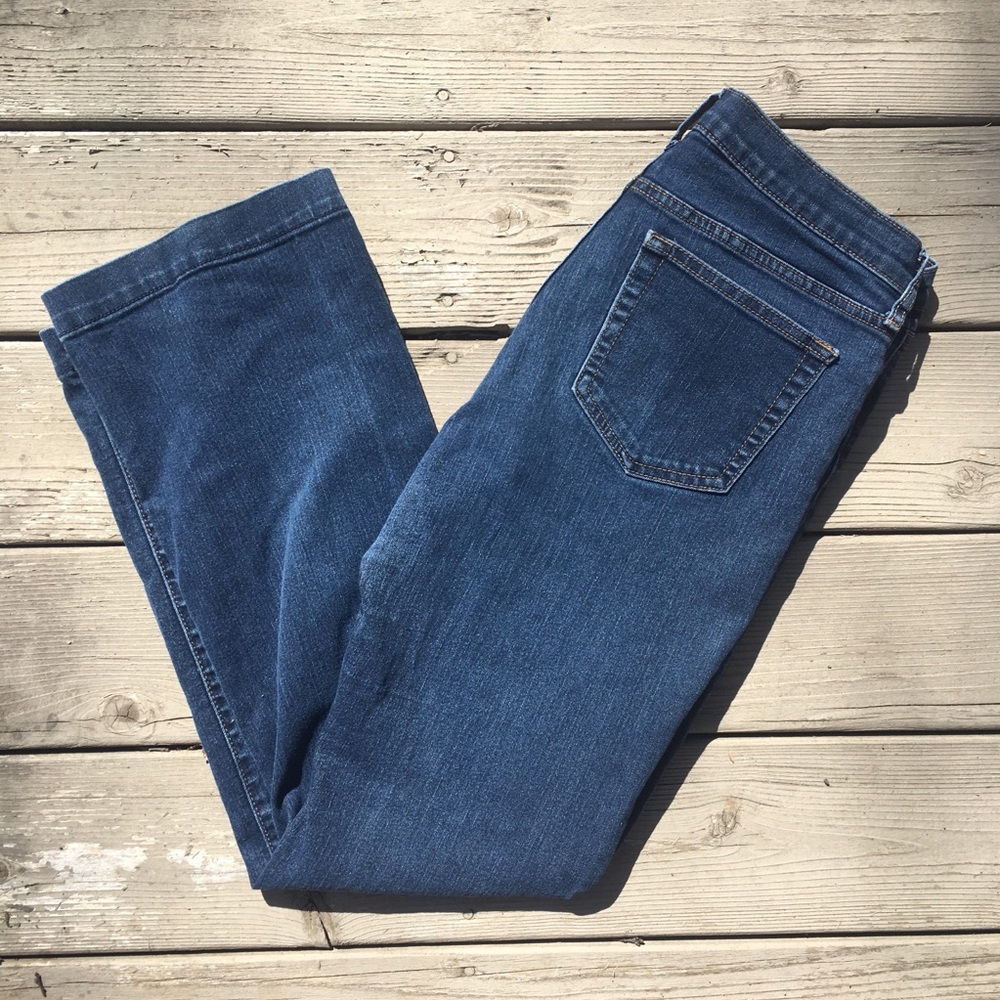 GAP Blue Denim Long & Lean Jeans 8 29R